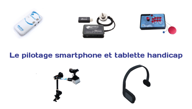 Pilotage smartphone et tablette handicap domotique AdjustHome