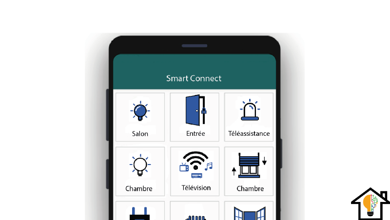 Contrôle d'environnement AdjustConnect AdjustHome domotique handicap